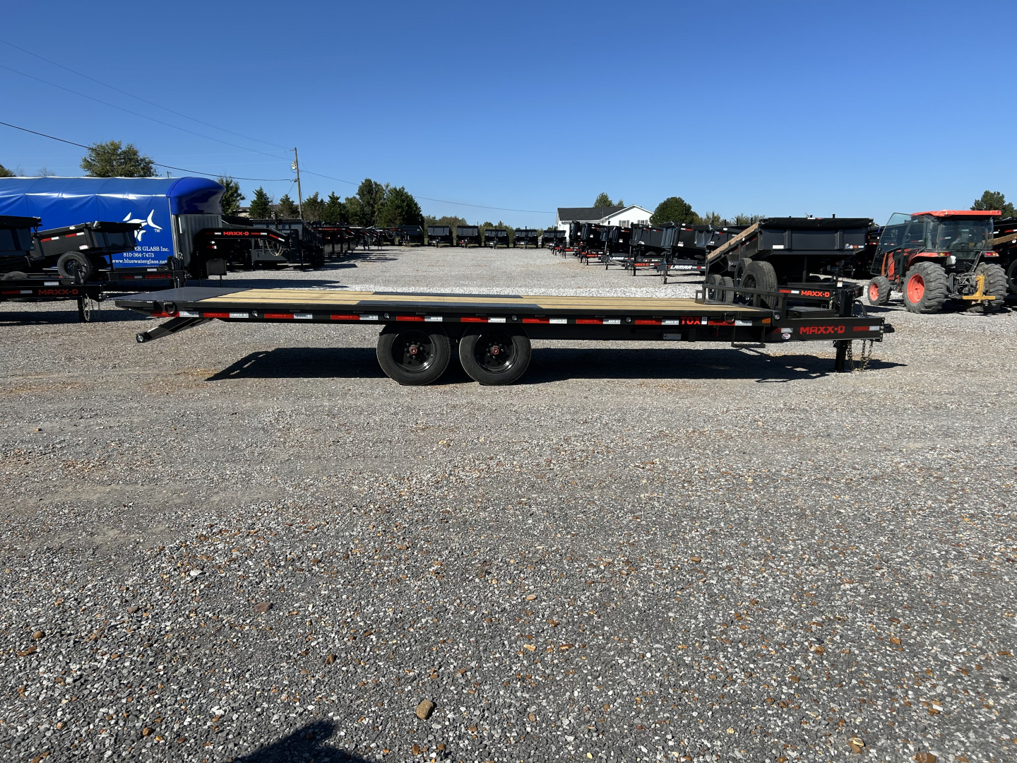 New 2026 MAXXD Deckover Tilt Trailer | 102" x 22' 17.5K GVWR
