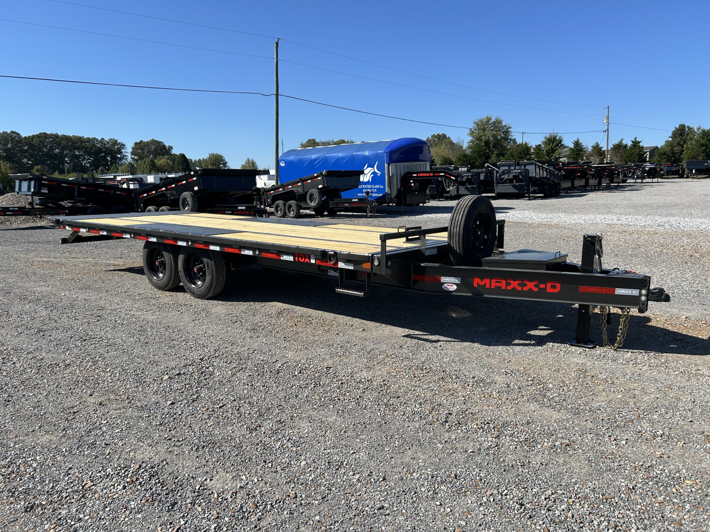 New 2026 MAXXD Deckover Tilt Trailer | 102" x 22' 17.5K GVWR