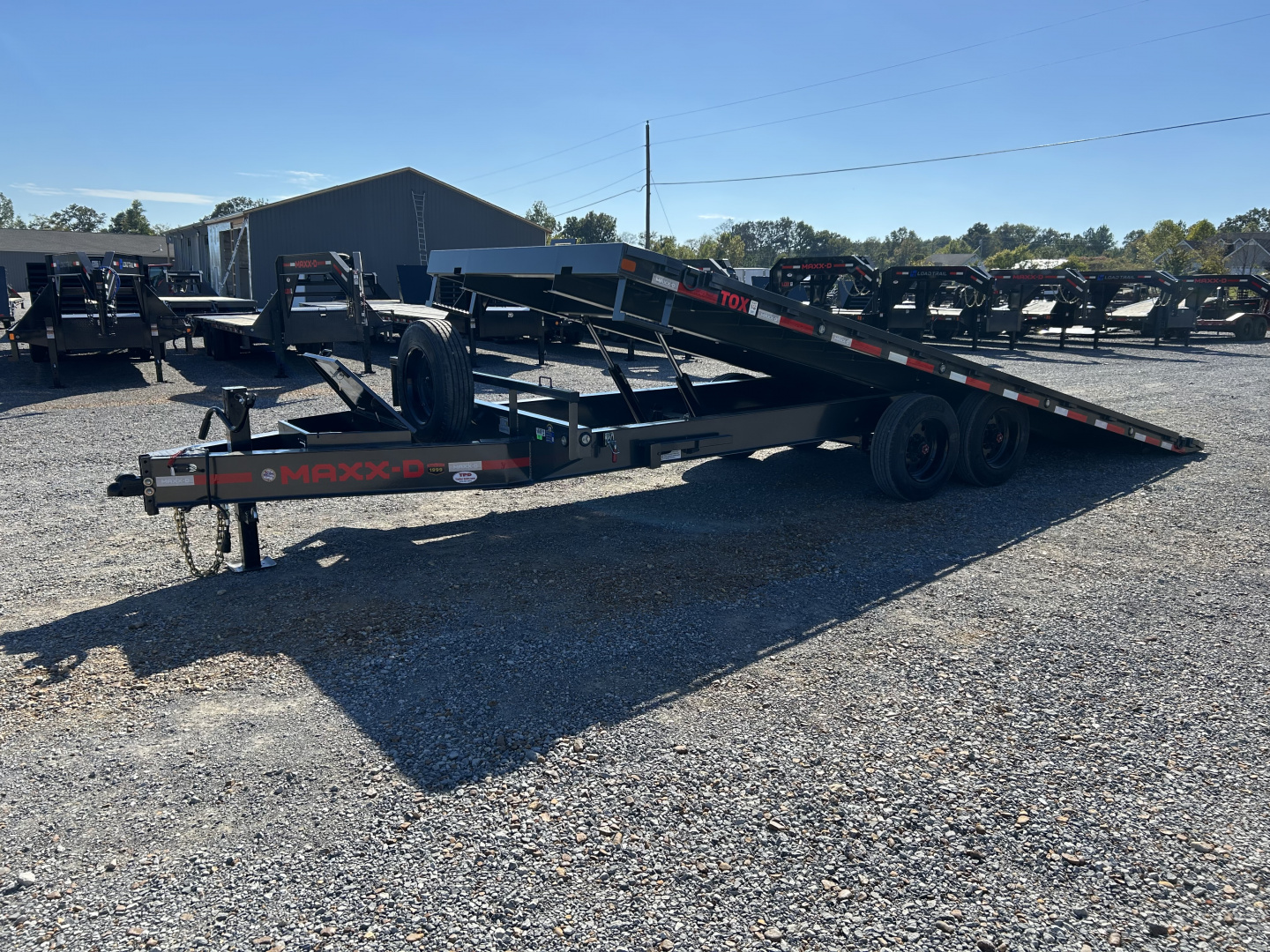 New 2026 MAXXD Deckover Tilt Trailer | 102" x 22' 17.5K GVWR