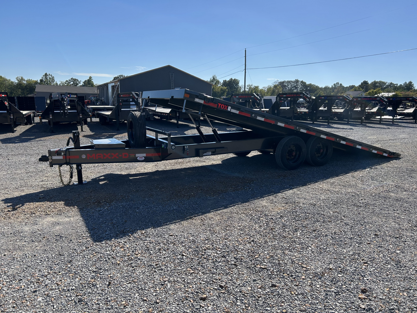 New 2026 MAXXD Deckover Tilt Trailer | 102" x 22' 17.5K GVWR