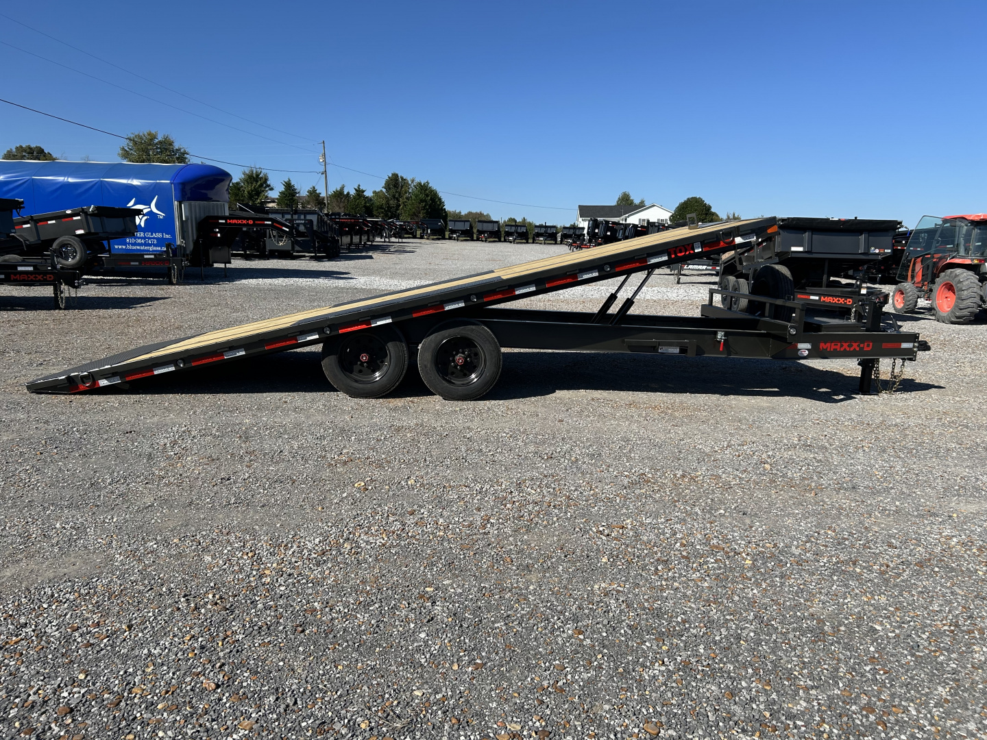 New 2026 MAXXD Deckover Tilt Trailer | 102" x 22' 17.5K GVWR