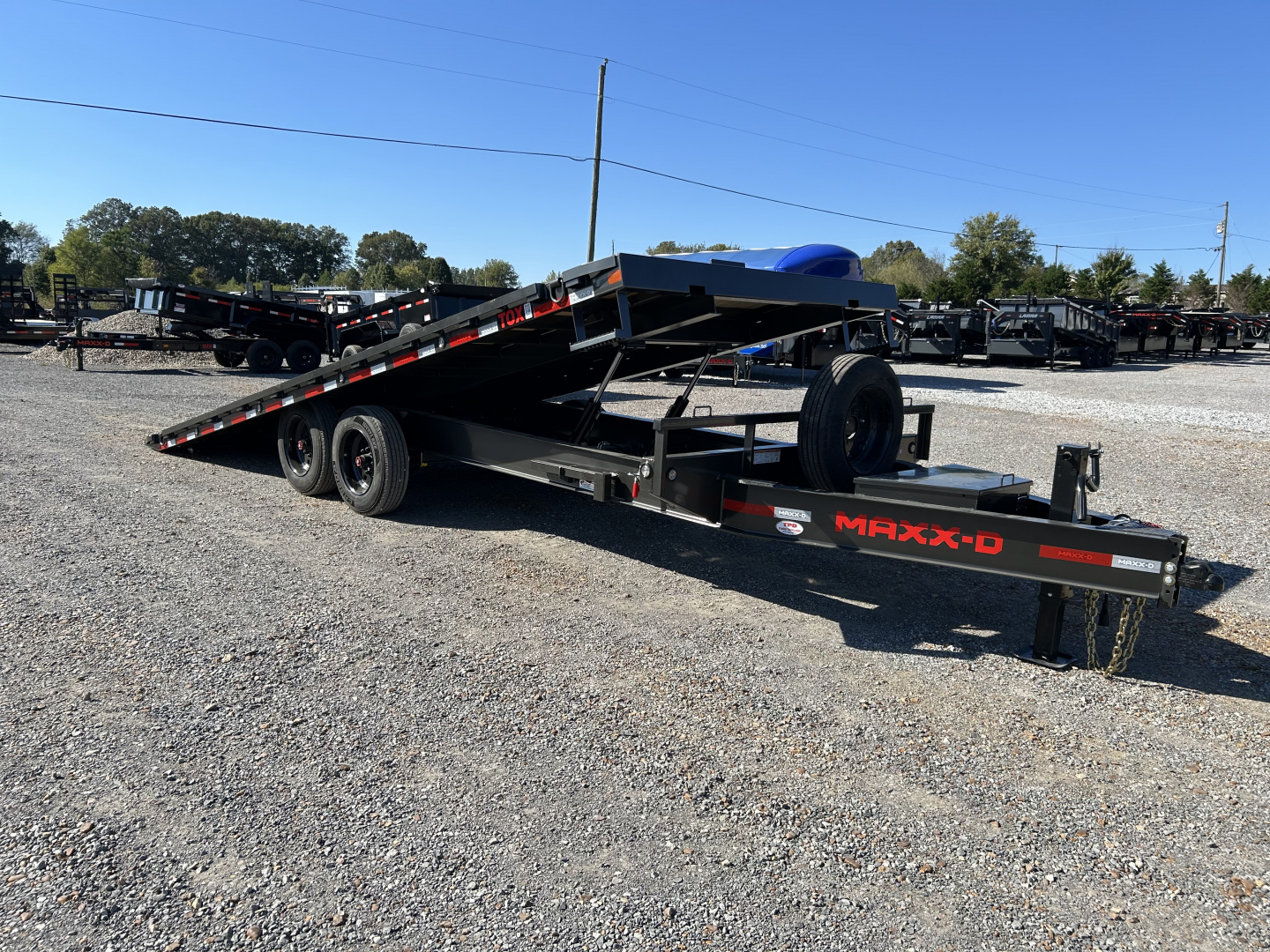 New 2026 MAXXD Deckover Tilt Trailer | 102" x 22' 17.5K GVWR