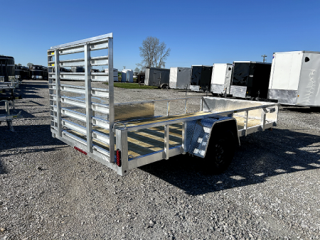 New 2026 QUALITY STEEL AND ALUMINUM 74"x12' Aluminum Utility Trailer