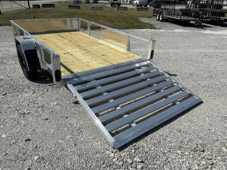 New 2026 QUALITY STEEL AND ALUMINUM 74"x10' Aluminum Utility Trailer