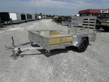 New 2026 QUALITY STEEL AND ALUMINUM 74 x10' Aluminum Utility Trailer