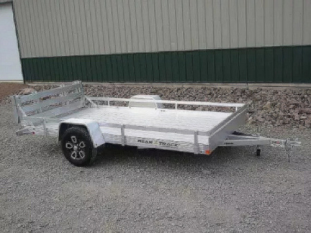 New 2026 76 x12' Bear Track Aluminum Utility Trailer
