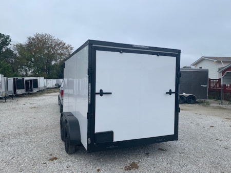 New 2026 Mammoth 7x12 TA Cargo / Enclosed Trailer,6'3" interior height, 35k axles, .080 polycore exterior