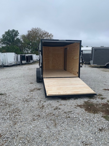 New 2026 Mammoth 7x12 TA Cargo / Enclosed Trailer,6'3" interior height, 35k axles, .080 polycore exterior