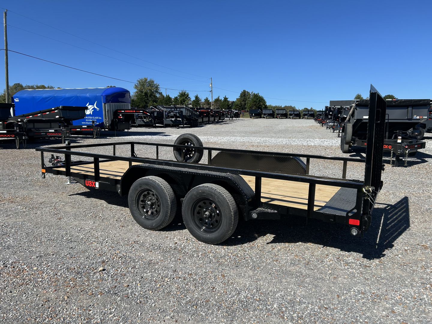 New 2026 MAXXD Utility Trailer | 83" x 16' 7K GVWR