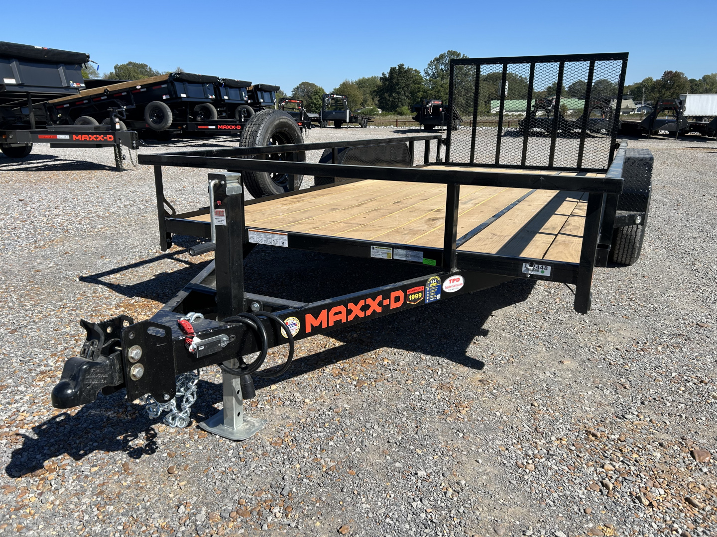 New 2026 MAXXD Utility Trailer | 83" x 16' 7K GVWR