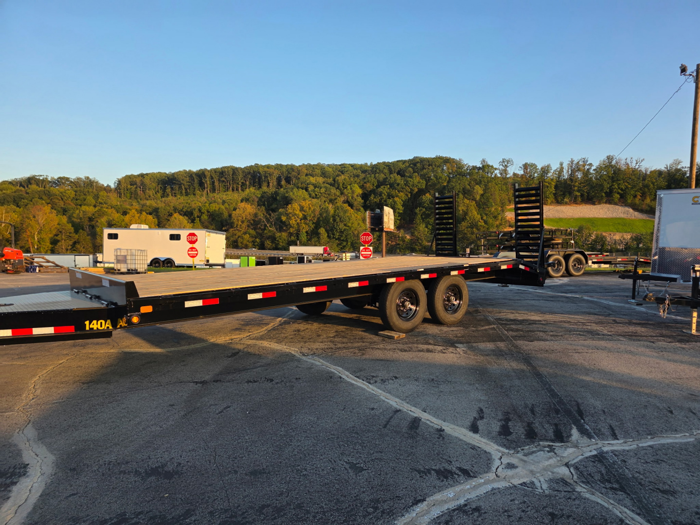 New 2026 Big Tex Trailers 14OA-21+3 Equipment Trailer