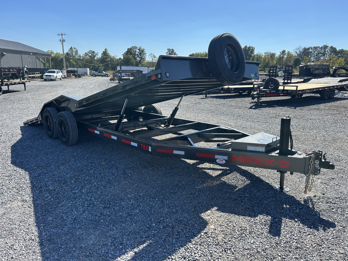 New 2026 MAXXD Power Tilt Trailer | 102" x 22' | 17.5K GVWR