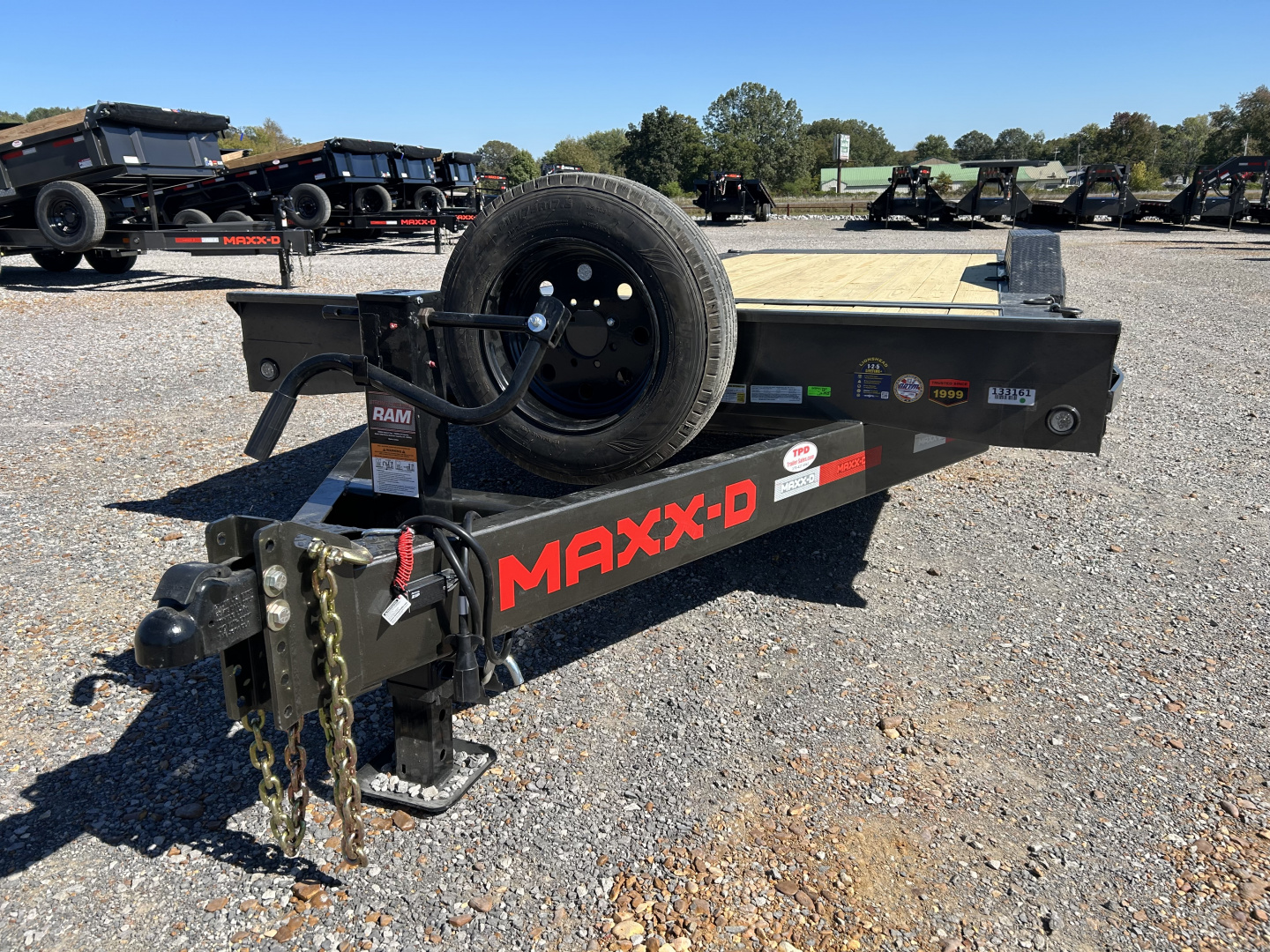 New 2026 MAXXD 102" X 22' 17.5K Tilt Equipment Trailer