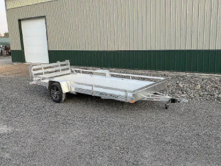 New 2026 80 x15' - 4400lb Bear Track Aluminum Utility Trailer