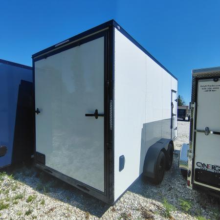 New 2026 Mammoth 7x16 TA Cargo / Enclosed Trailer, 7'6" interior height , 3.5k axles, .080 polycore exterior Cargo / Enclosed Trailer
