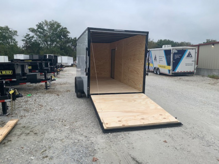 New 2026 Mammoth 7x16 TA Cargo / Enclosed Trailer, 7' interior height , 35k axles, .080 polycore exterior