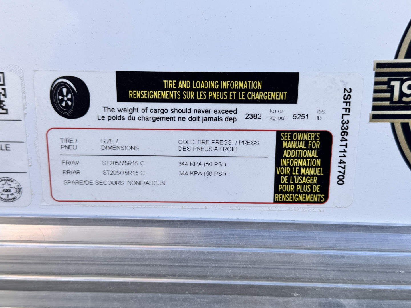 New 2026 Royal Cargo Trailers 7-14-1.5V Enclosed