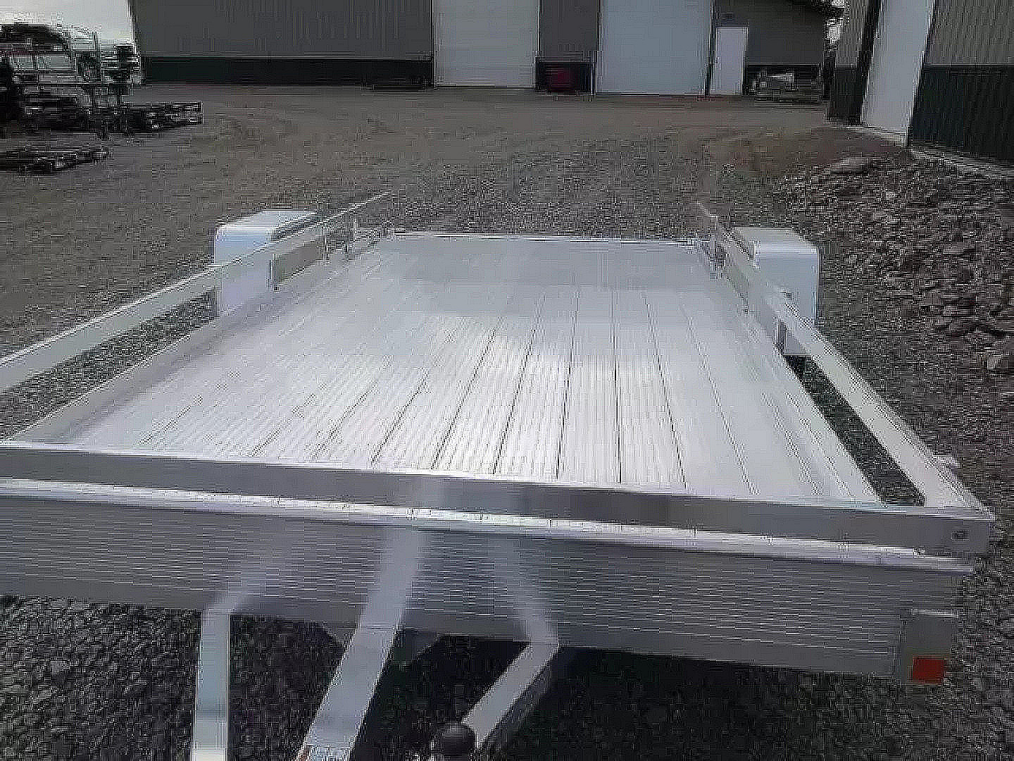 New 2026 76"x12' Bear Track Aluminum Utility Trailer