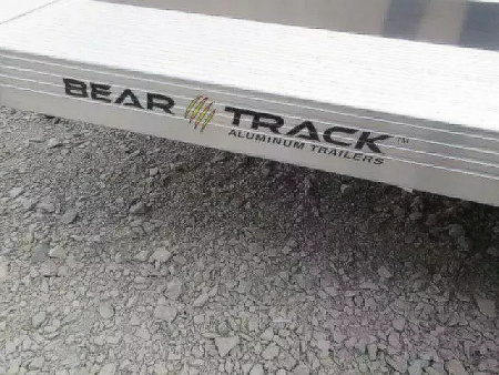 New 2026 76"x12' Bear Track Aluminum Utility Trailer