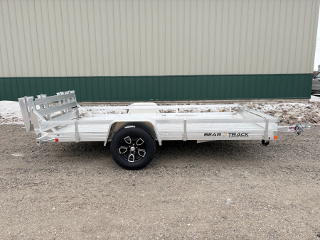New 2026 76"x12' Bear Track Aluminum Utility Trailer