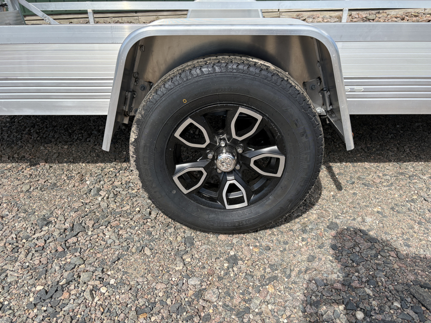 New 2026 80"x14' Bear Track Aluminum Utility Trailer