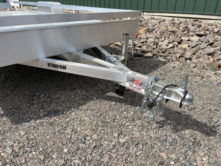 New 2026 80"x14' Bear Track Aluminum Utility Trailer