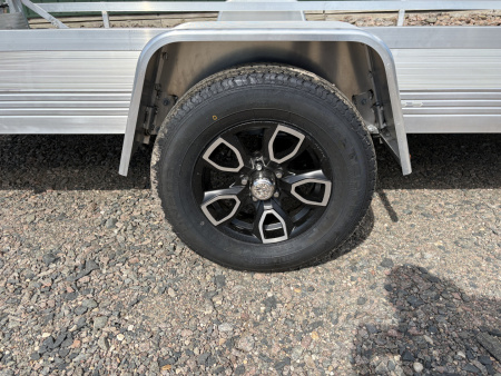 New 2026 80"x14' Bear Track Aluminum Utility Trailer