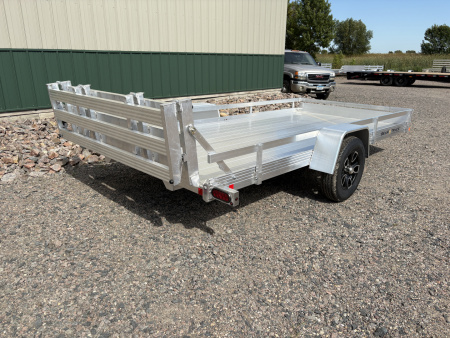 New 2026 80"x14' Bear Track Aluminum Utility Trailer