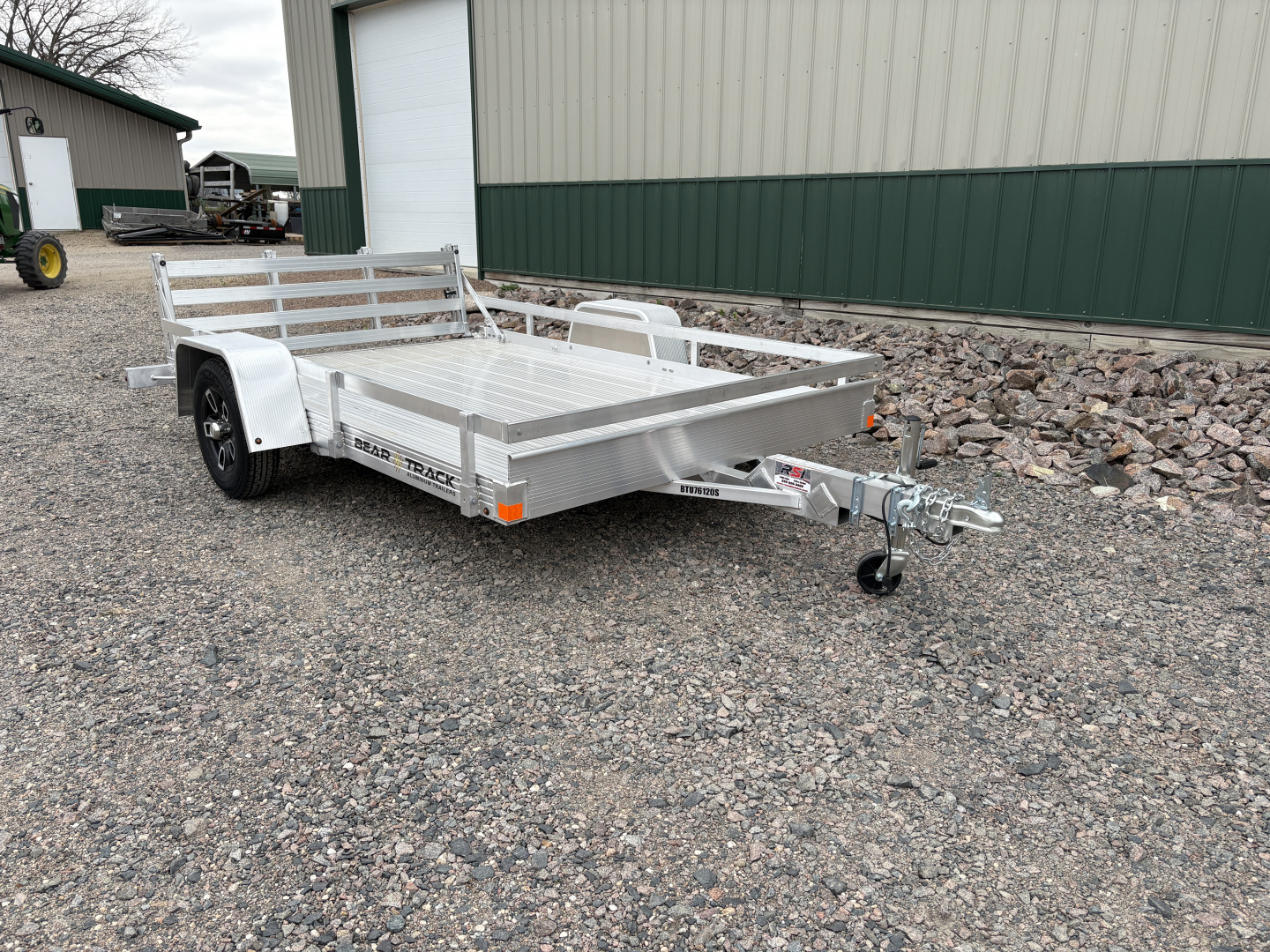 New 2026 Bear Track 76"x10' Aluminum Utility Trailer