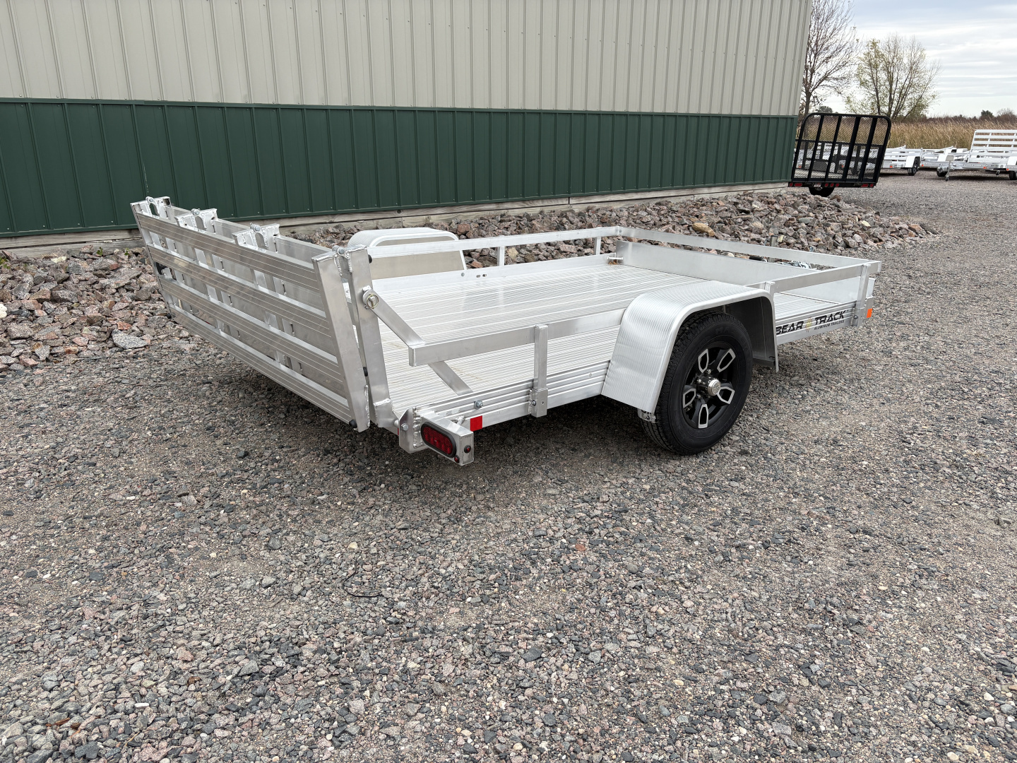 New 2026 Bear Track 76"x10' Aluminum Utility Trailer