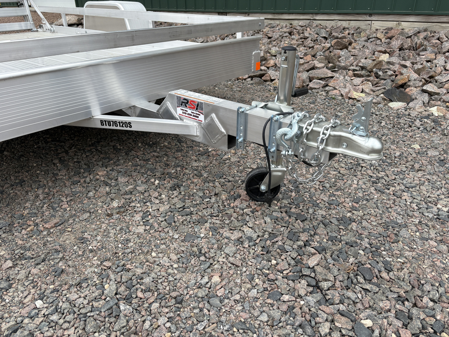 New 2026 Bear Track 76"x10' Aluminum Utility Trailer