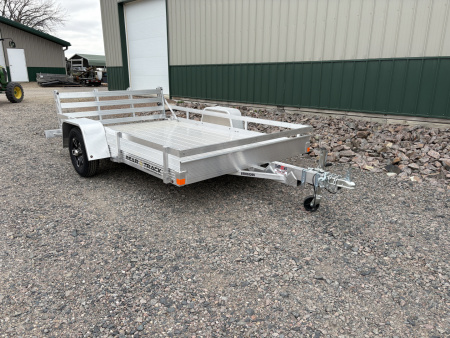 New 2026 Bear Track 76 x10' Aluminum Utility Trailer