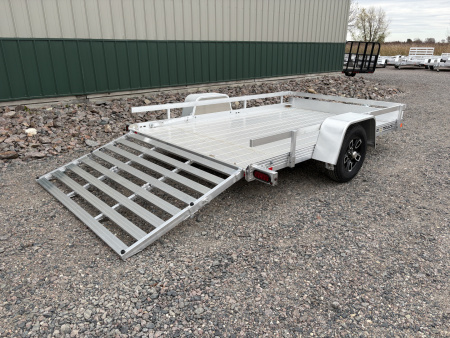 New 2026 Bear Track 76"x10' Aluminum Utility Trailer