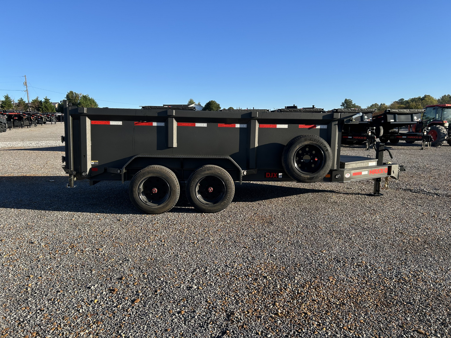 New 2026 MAXXD Dump Trailer | 83" x 14' 17.5K GVWR