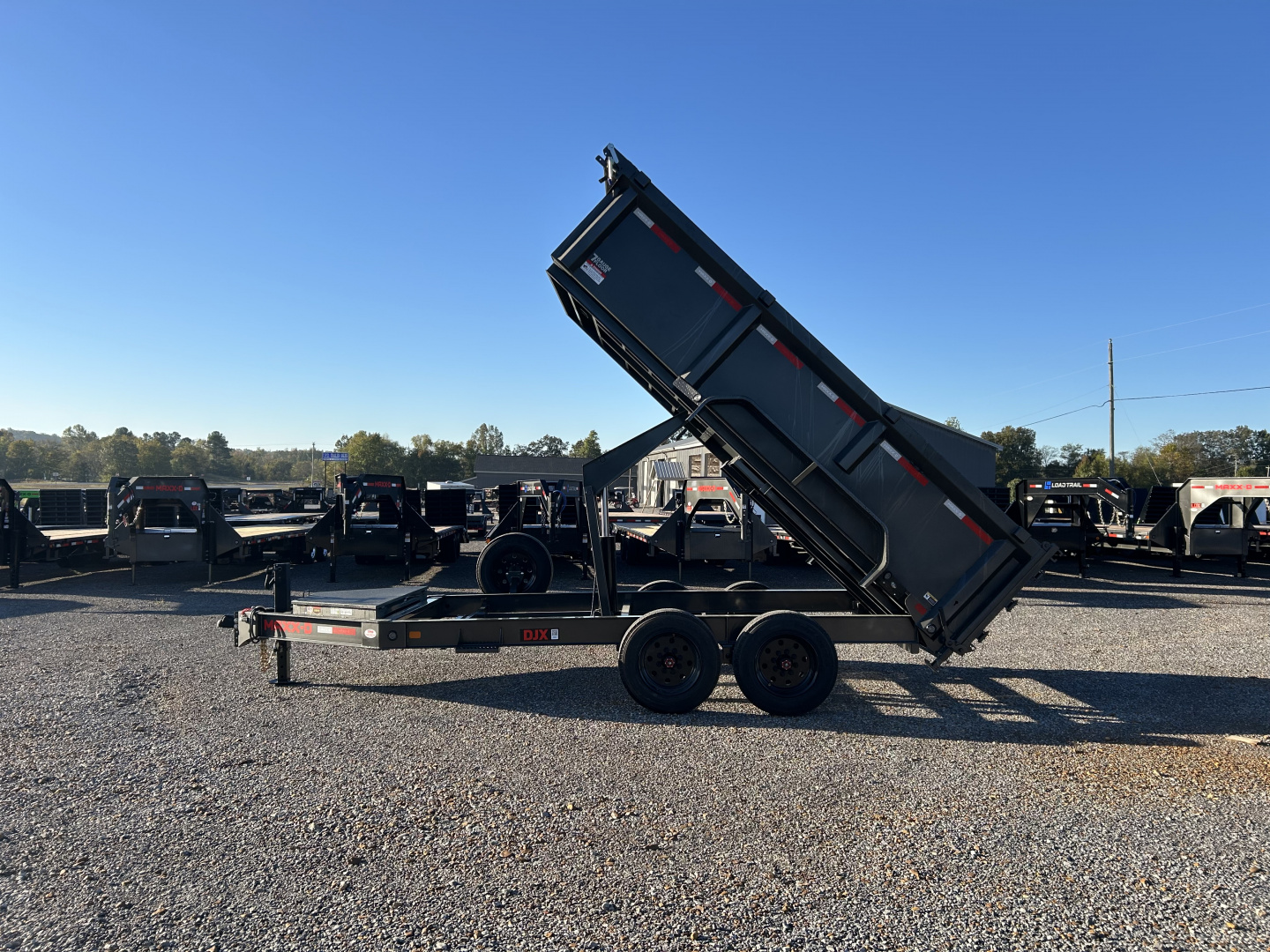 New 2026 MAXXD Dump Trailer | 83" x 14' 17.5K GVWR