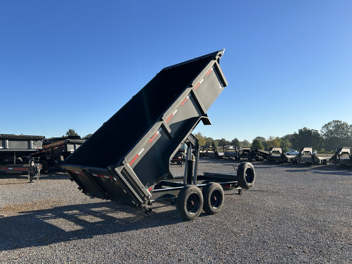 New 2026 MAXXD Dump Trailer | 83" x 14' 17.5K GVWR