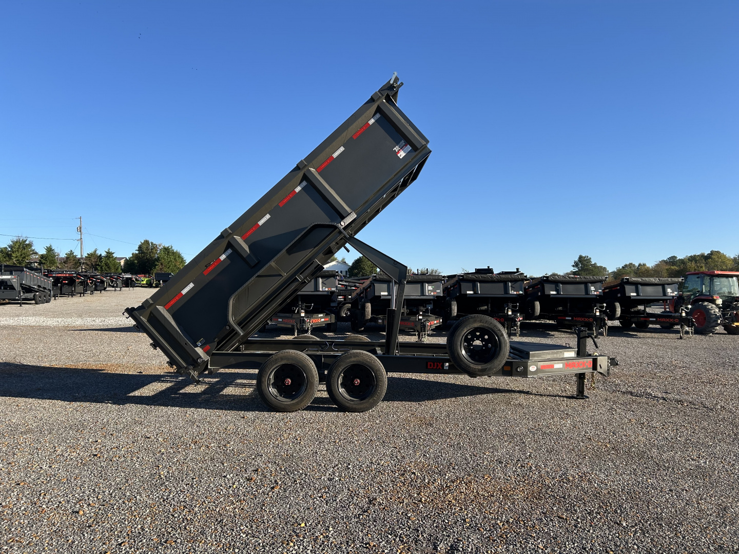 New 2026 MAXXD Dump Trailer | 83" x 14' 17.5K GVWR