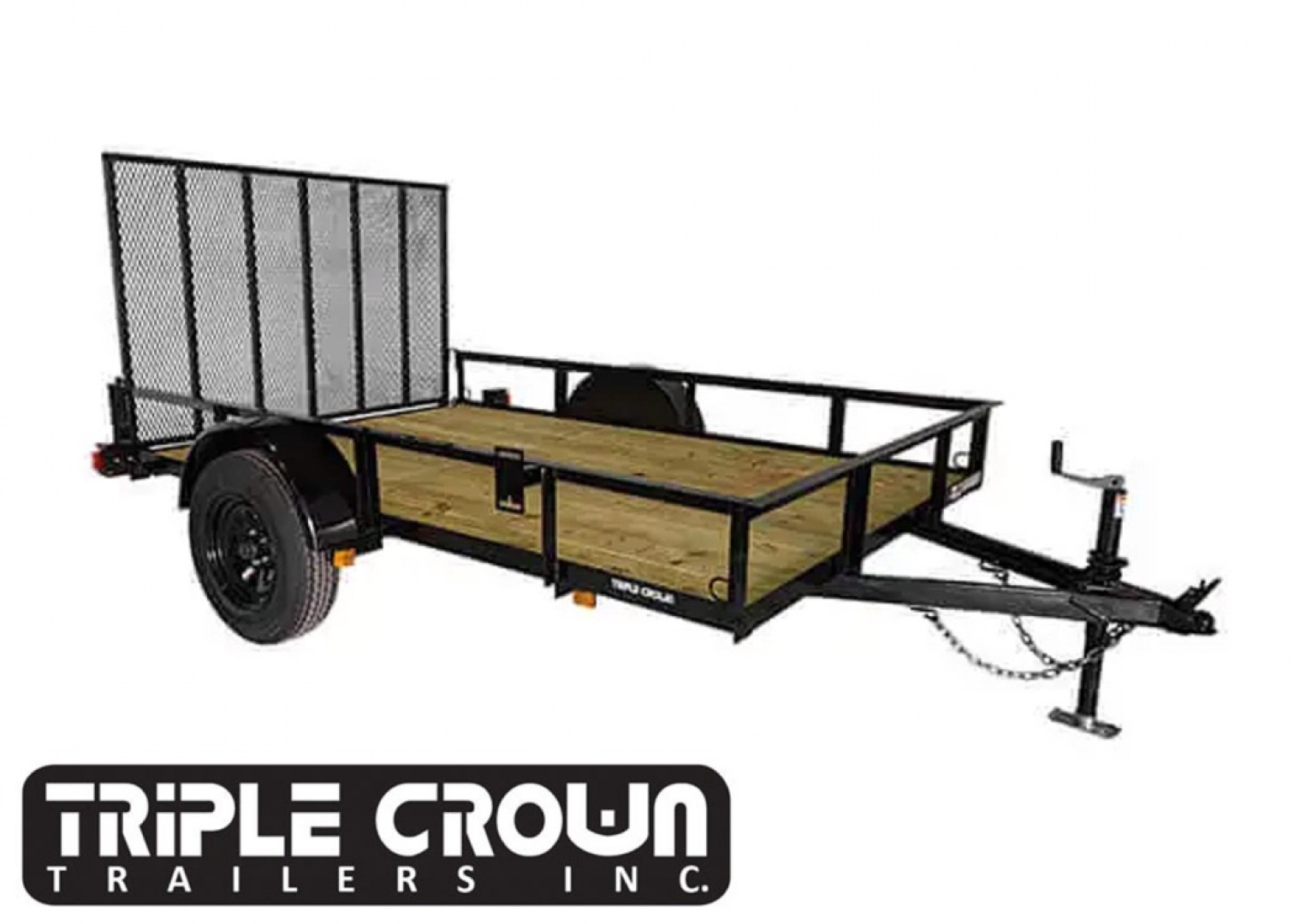 New 2026 TRIPLE CROWN TRAILERS 5' x 8' Utility Trailer
