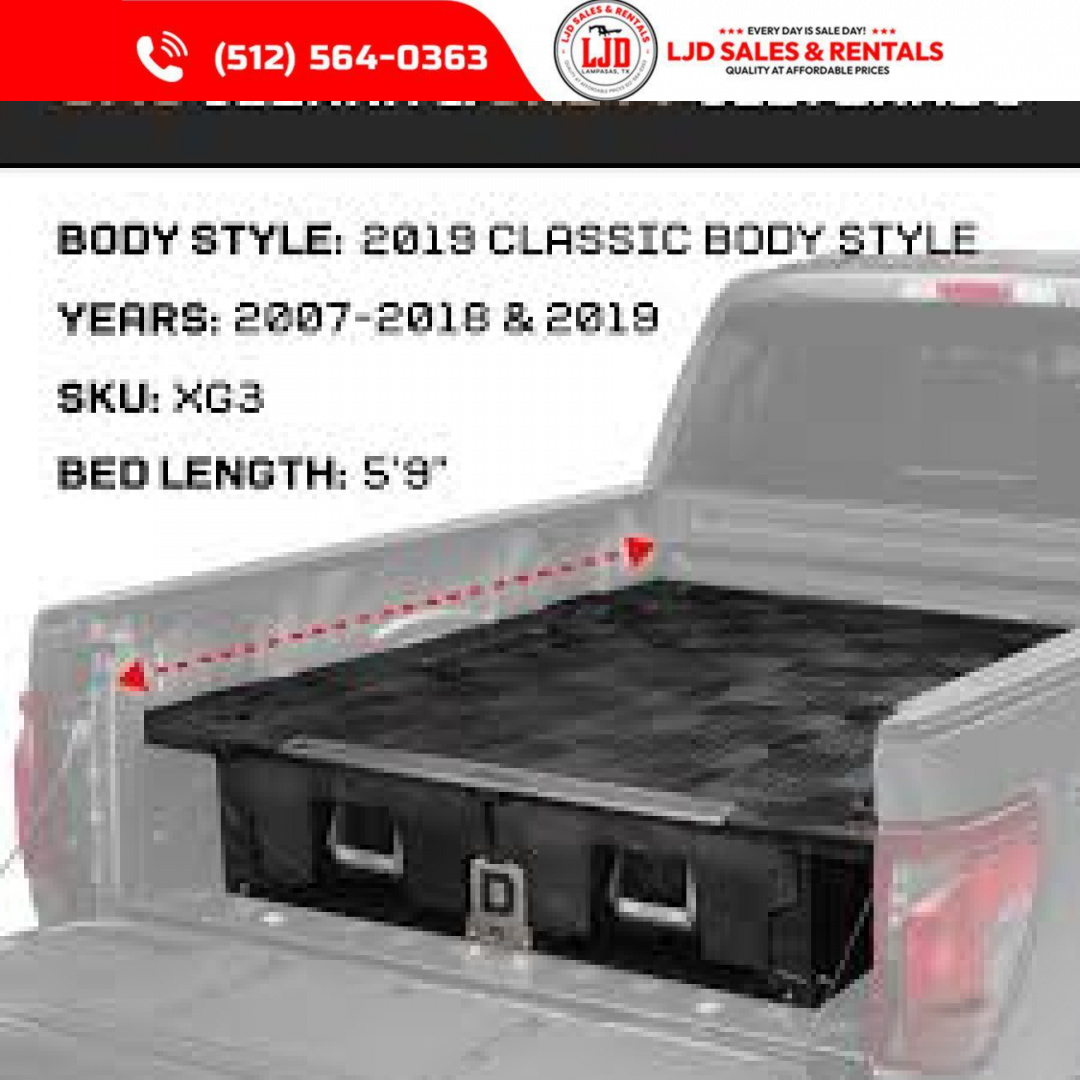 New 2019 Decked 5'9 XG3 BOX
