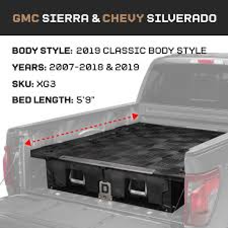 New 2019 Decked 5'9 XG3 BOX
