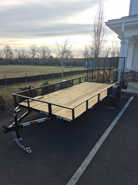 New 2026 Triple Crown Trailers U6X14S14O Utility Trailer