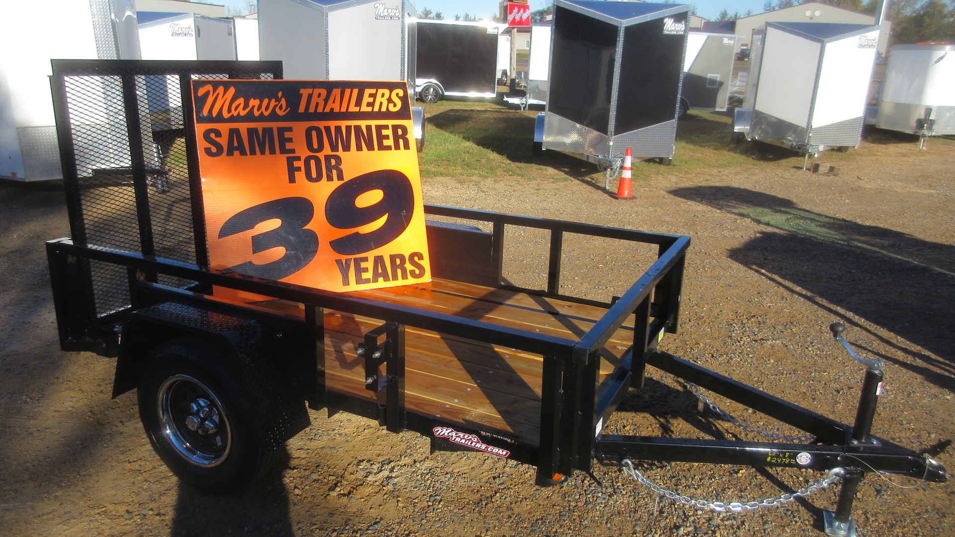 New 2026 Quality Steel and Aluminum 628 Utility Trailer