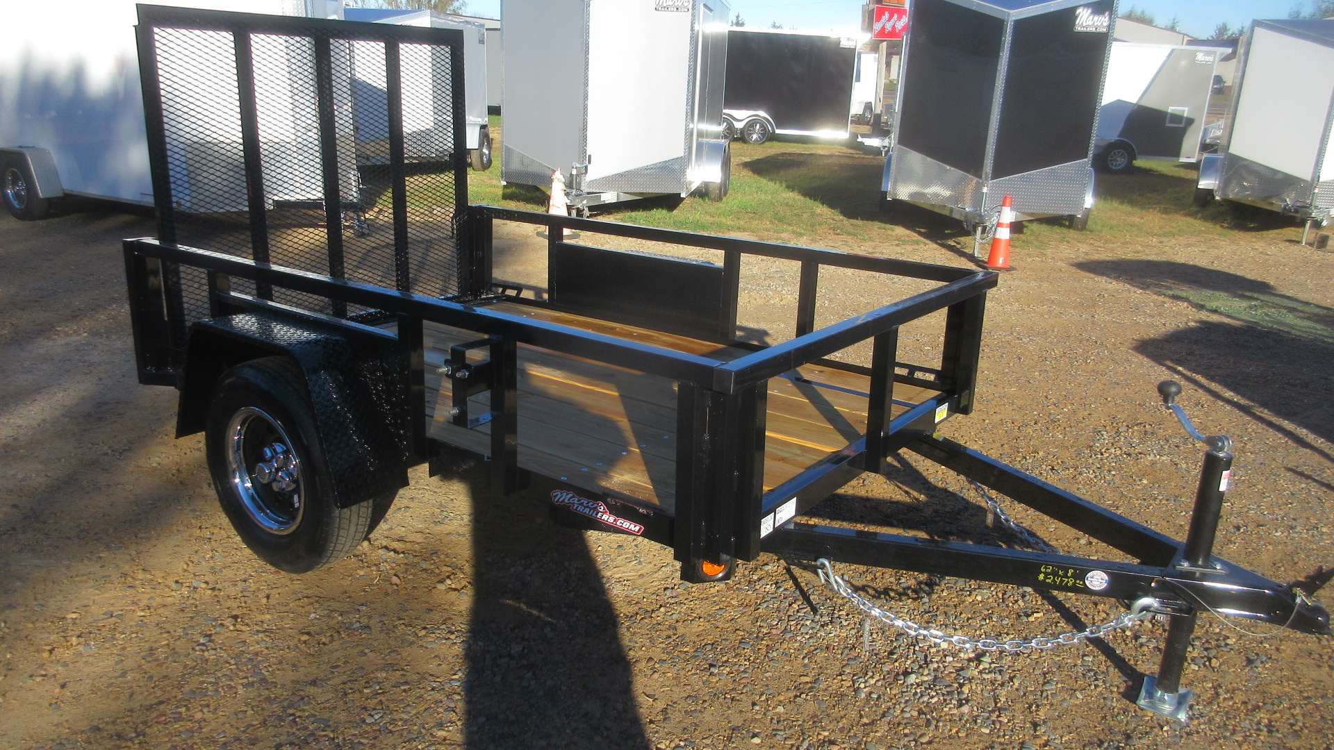 New 2026 Quality Steel and Aluminum 628 Utility Trailer