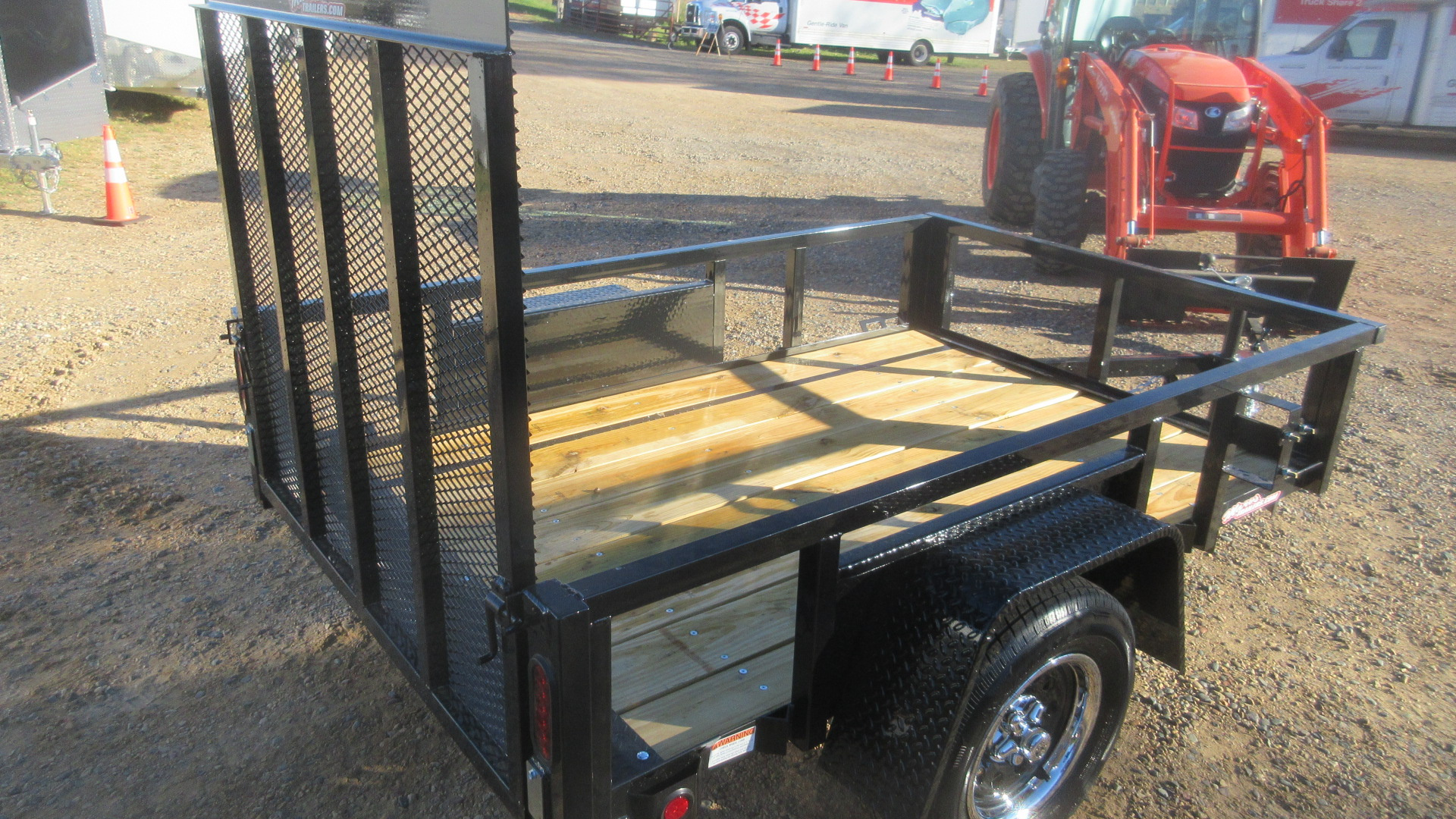 New 2026 Quality Steel and Aluminum 628 Utility Trailer