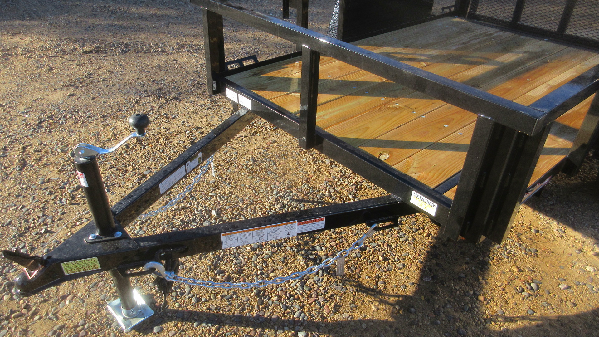 New 2026 Quality Steel and Aluminum 628 Utility Trailer