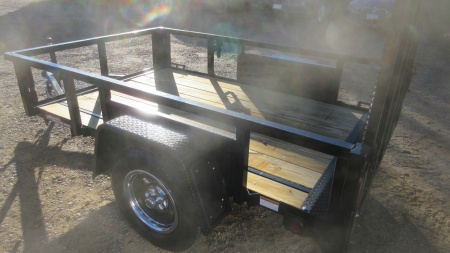 New 2026 Quality Steel and Aluminum 628 Utility Trailer