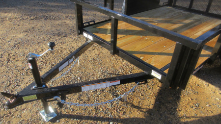 New 2026 Quality Steel and Aluminum 628 Utility Trailer