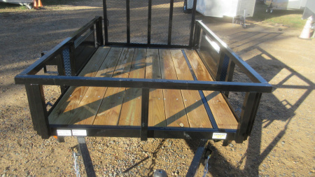 New 2026 Quality Steel and Aluminum 628 Utility Trailer