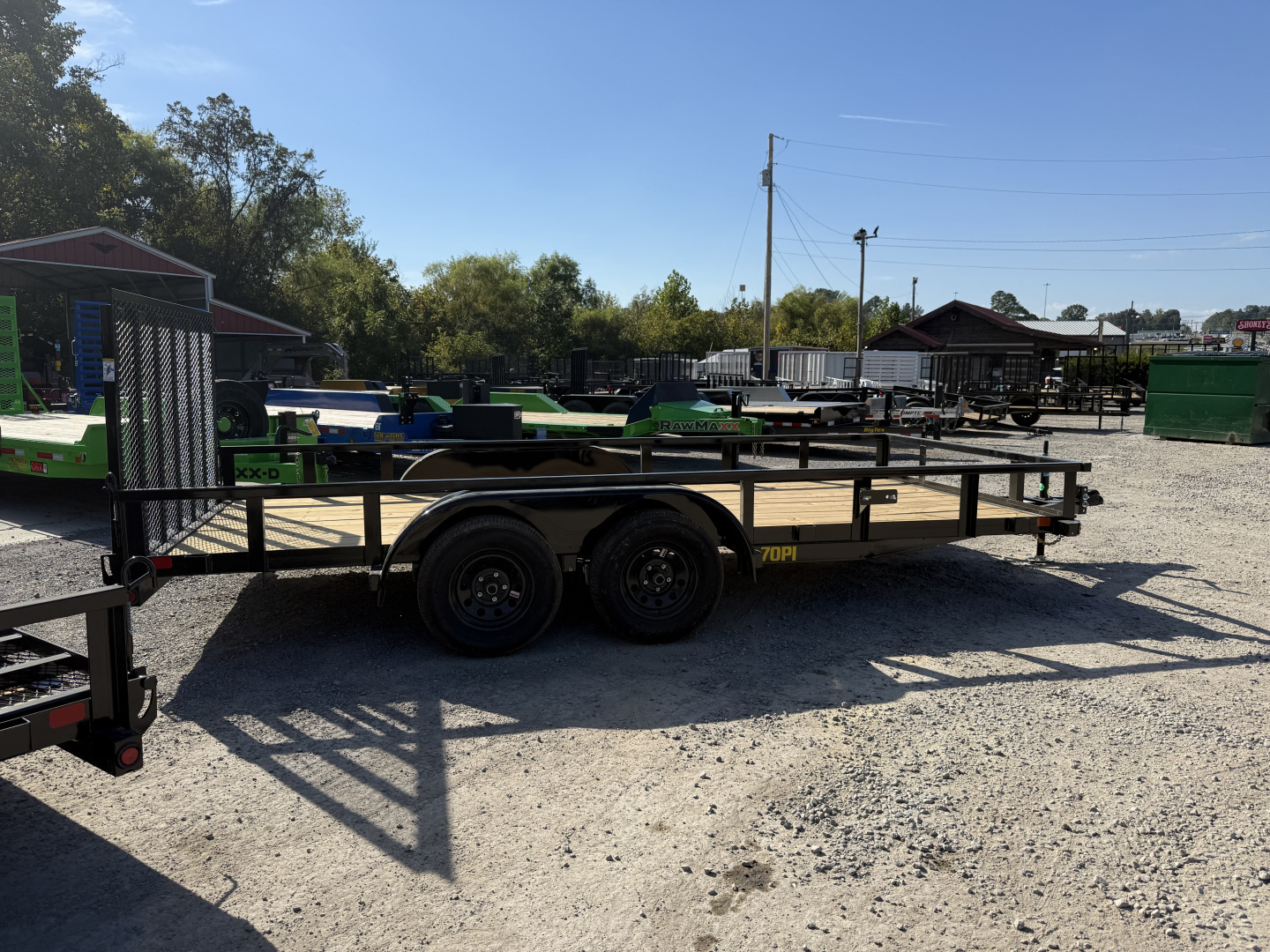 New 2026 Big Tex Trailers 70PI-14 2 BRAKE Utility Trailer