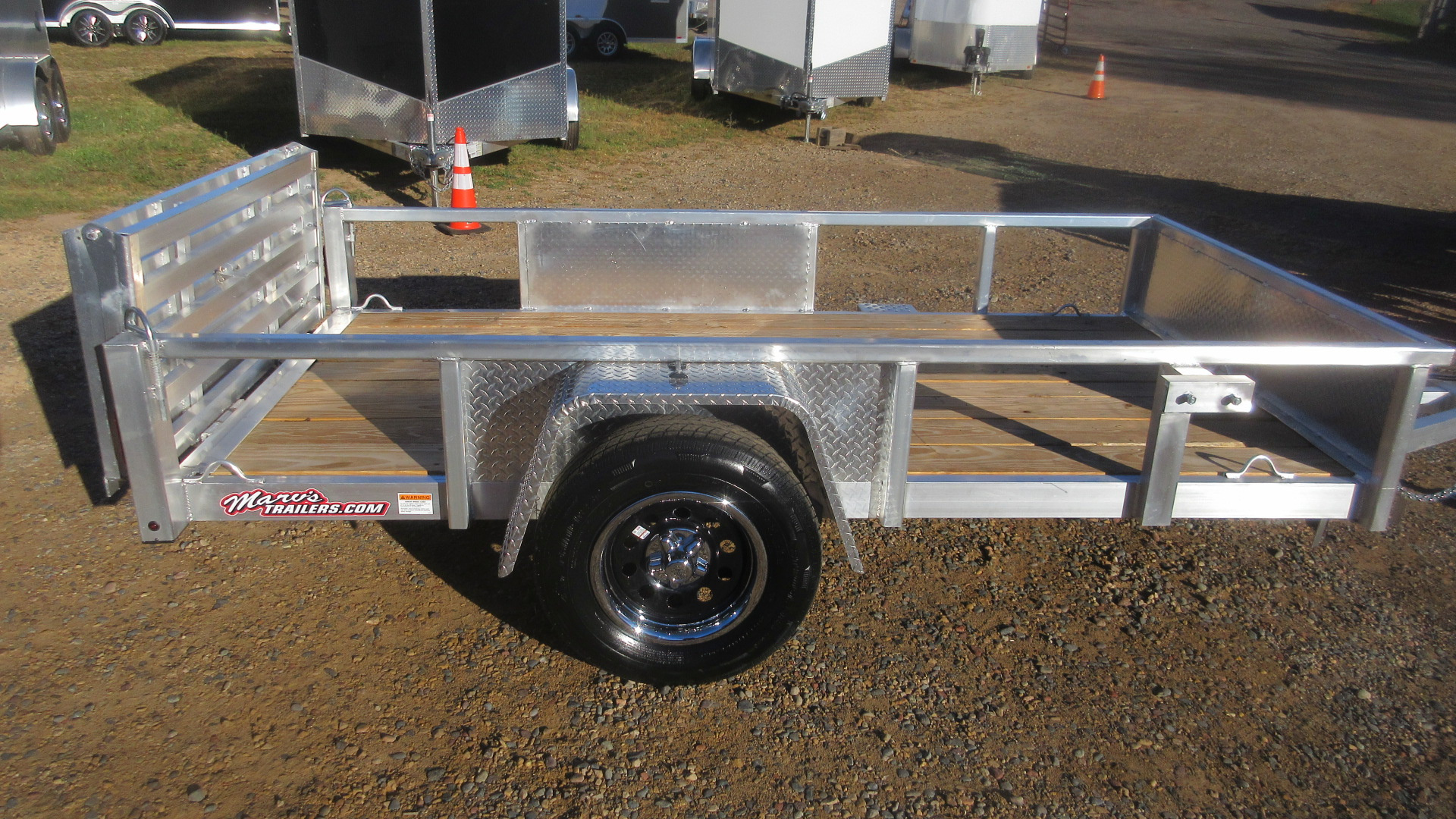 New 2026 Quality Steel and Aluminum 6210 Utility Trailer
